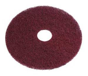 20 inch Heavy Duty Ultra Burgundy Floor Stripping Pad