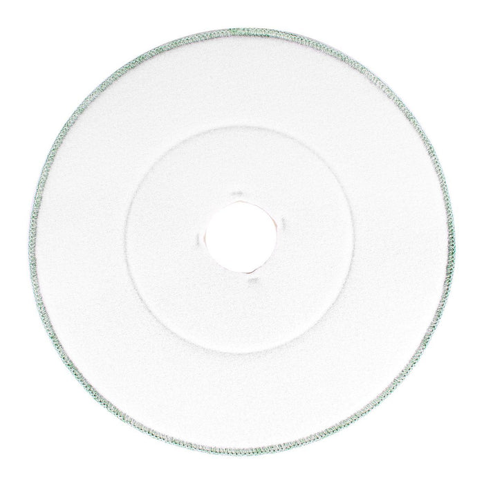 Back of White Microfiber Bonnet